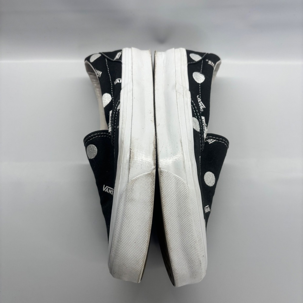Vans Slip-On Women Size 7 Black Polka Dot Vault Originals Sneakers - Picture 7 of 9